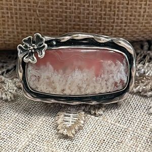 One of a kind sterling silver ring